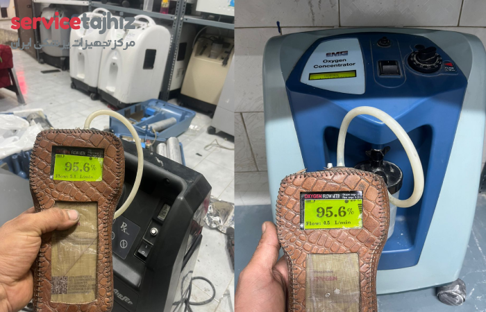 تعمیر اکسیژن‌ساز پرتابل